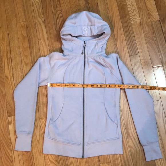 LULULEMON scuba hoodie IV sheer violet size 6 - Picture 4 of 13